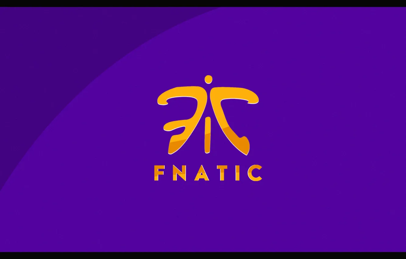 Photo wallpaper logo, csgo, fnatic