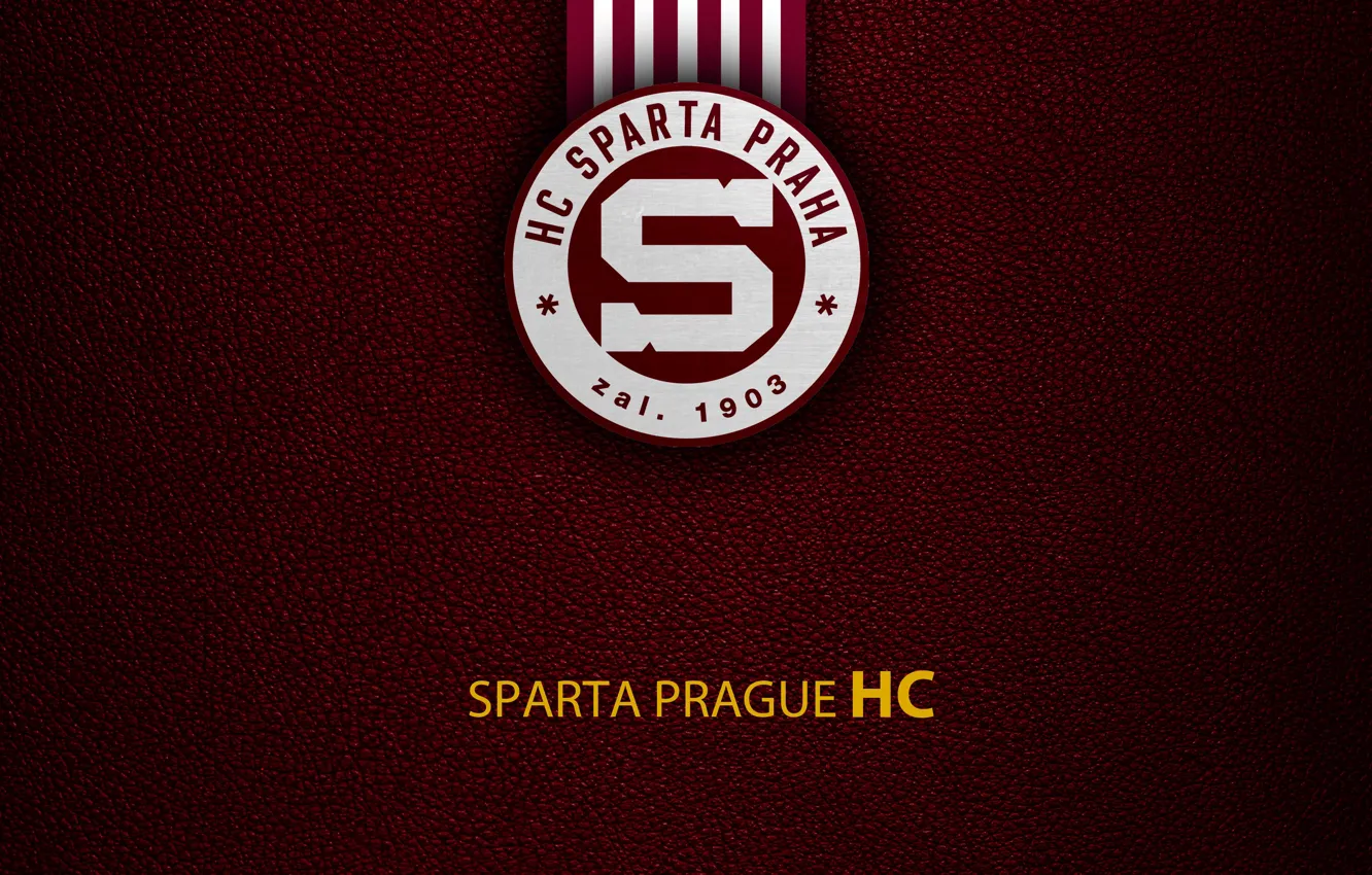 Photo wallpaper wallpaper, sport, logo, hockey, Sparta Prague