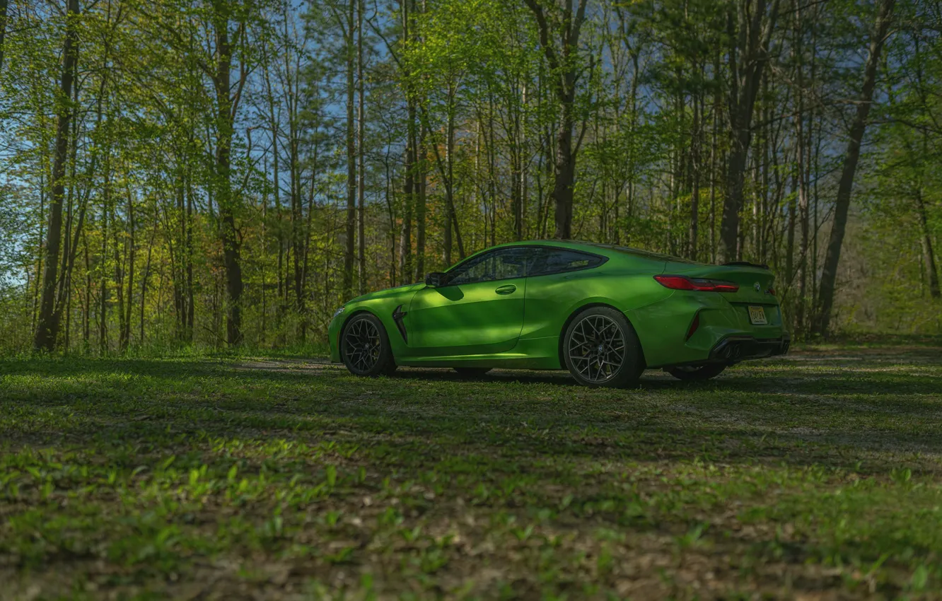 Photo wallpaper coupe, BMW, side, Coupe, 2020, BMW M8, two-door, M8