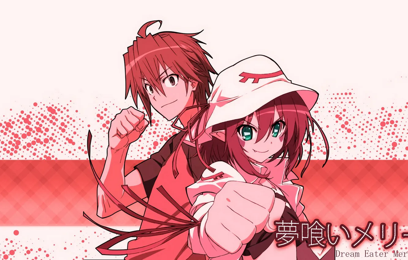 Photo wallpaper girl, guy, Yumekui Merry, Merry Devourer of dreams