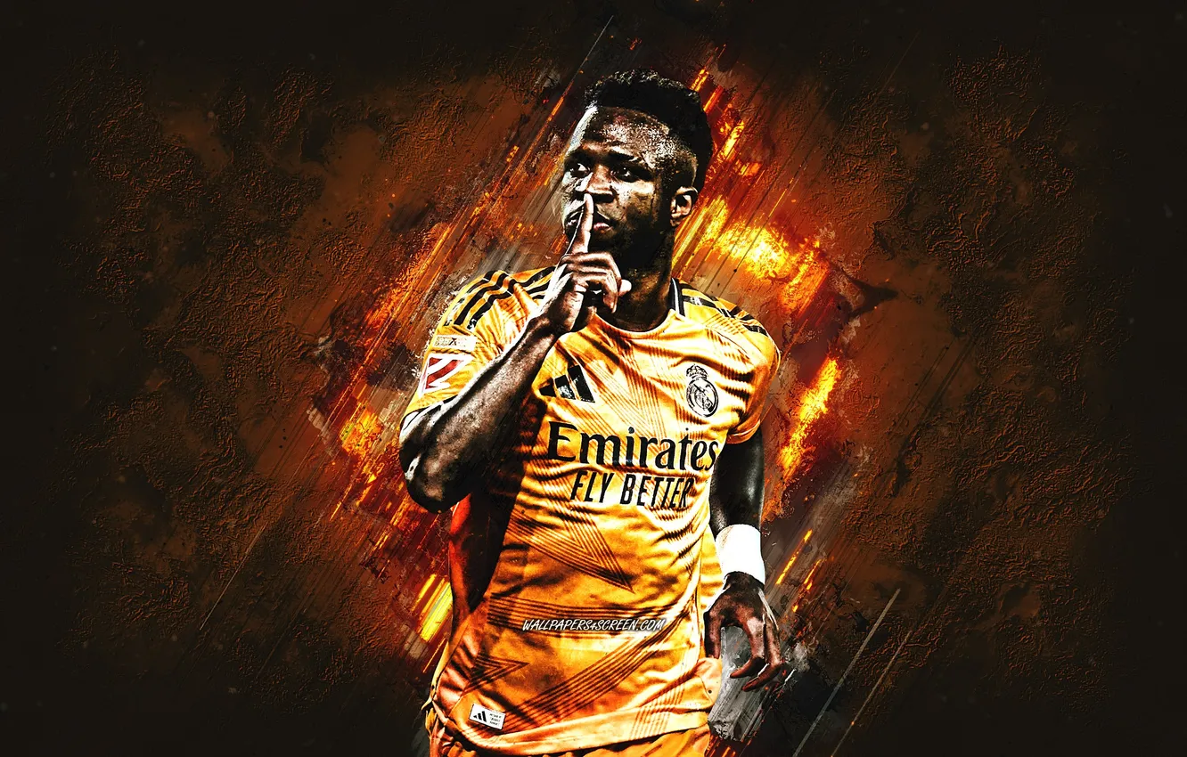 Photo wallpaper Real Madrid, madridista, Hala Madrid, Brazilian, Real Madrid CF, junior, Vinicius Junior, Vini Jr