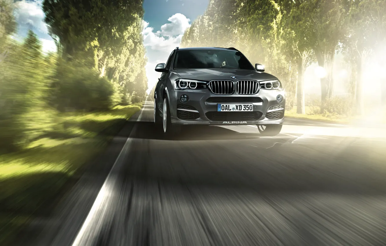 Photo wallpaper BMW, BMW, Alpina, UK-spec, 2014, Alpina, Bi-Turbo, XD3
