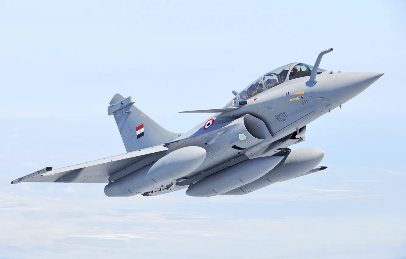 Photo wallpaper fighter, multipurpose, Dassault Rafale, "Rafale"