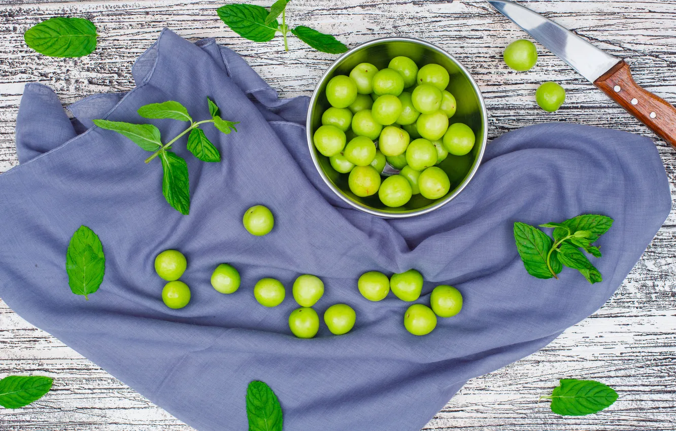 Photo wallpaper table, peas, green peas, green peas, young green peas