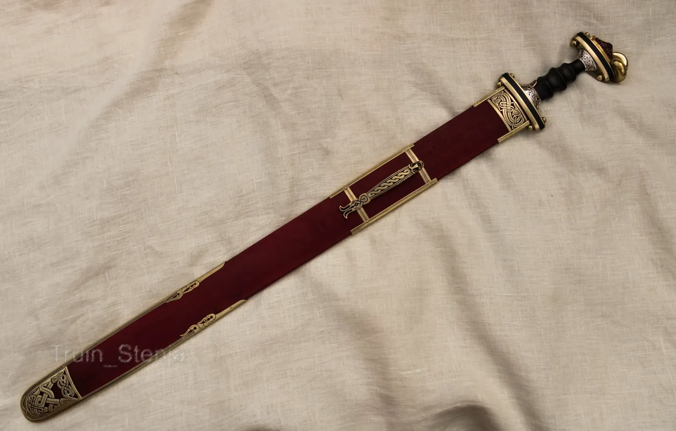 Photo wallpaper sword, sword, Gotland, Wandalska era, Dmitry Khramtsov, Spata, 7th century, Valstenarum