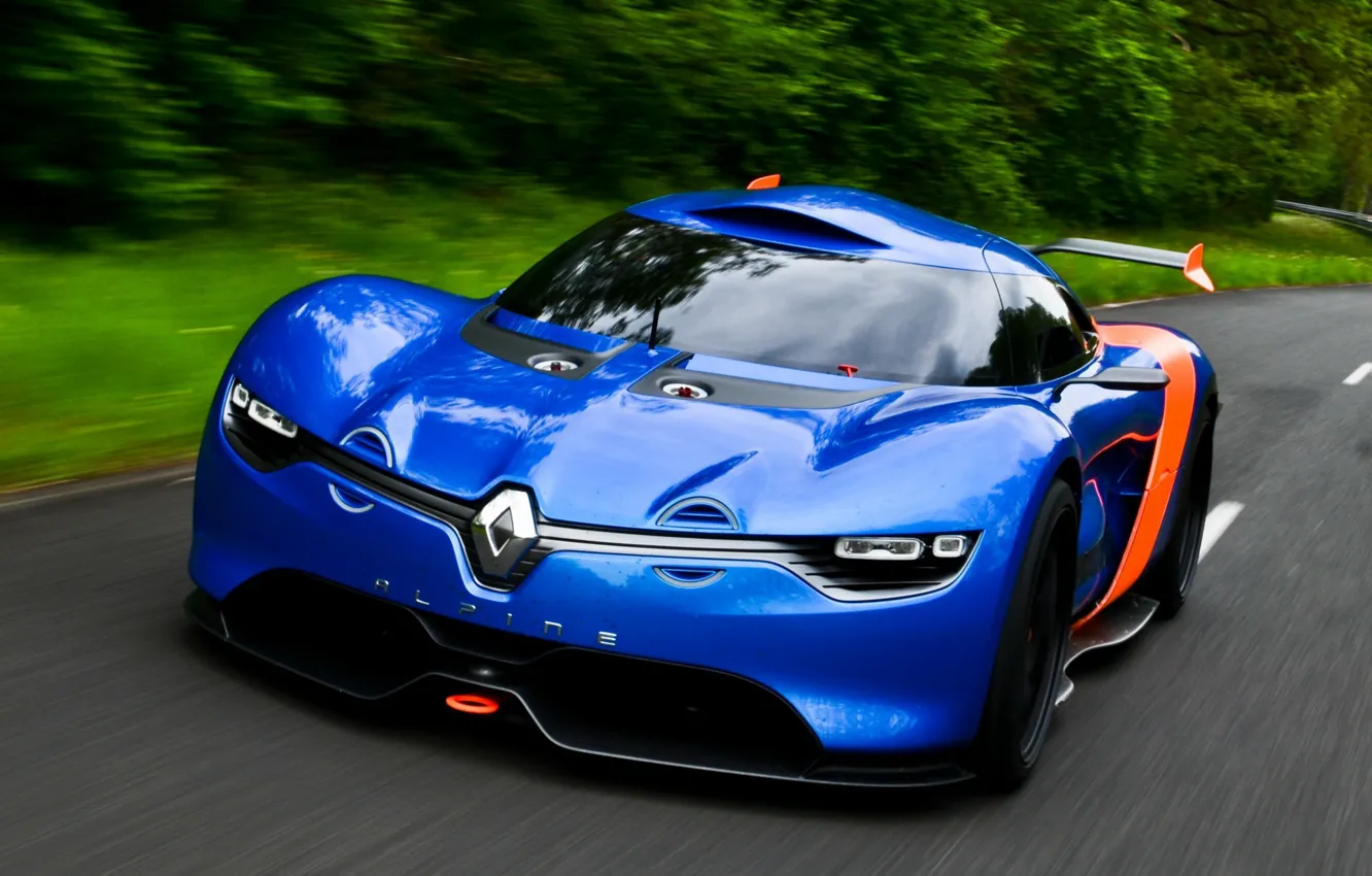 Photo wallpaper auto, Concept, Renault, the concept car, Alpine, A110-50, Renault