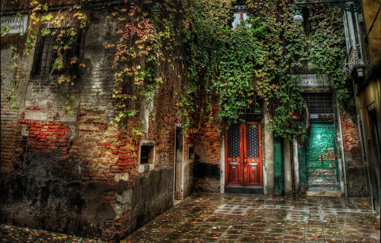 Photo wallpaper HDR, Autumn, Italy, Venice, Fall, Italy, Autumn, Venice