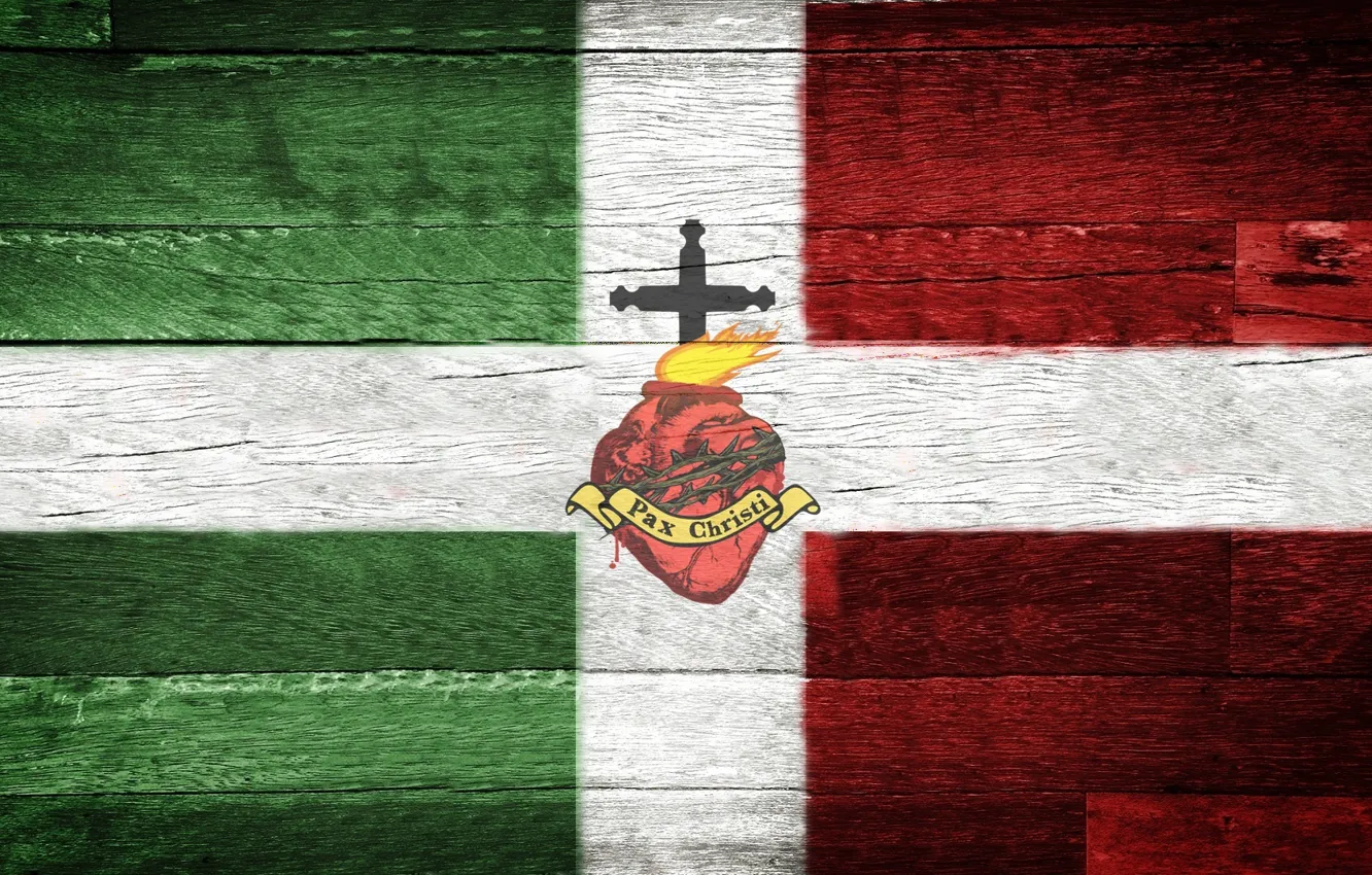 Photo wallpaper green, world, light, fire, red, white, rustic, holidays