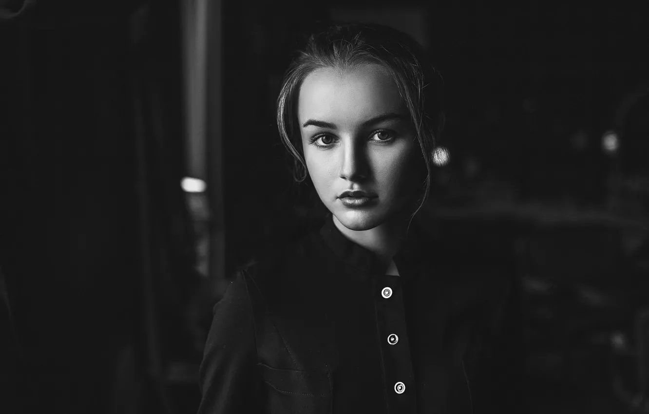 Photo wallpaper look, portrait, sponge, Julia, Julia, Julia Tavrin, Ivan Proskurin