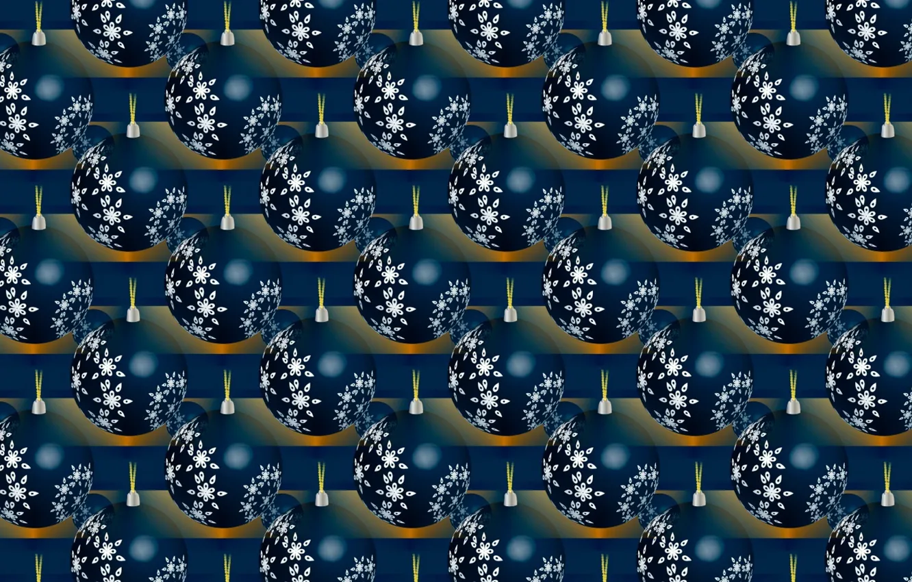 Photo wallpaper balls, background, holiday, new year, texture, art, Christmas balls