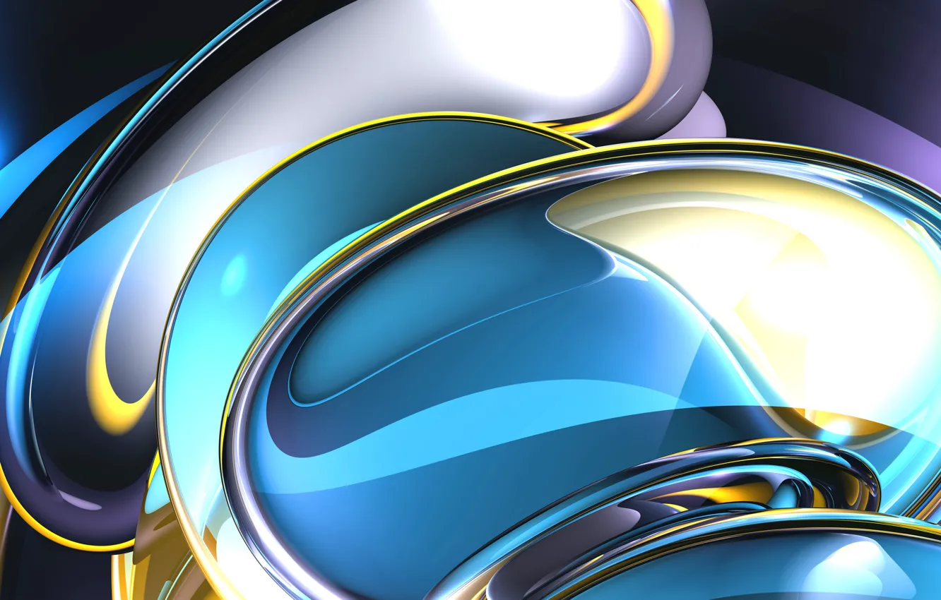 Photo wallpaper light, line, paint, Shine, color, the volume