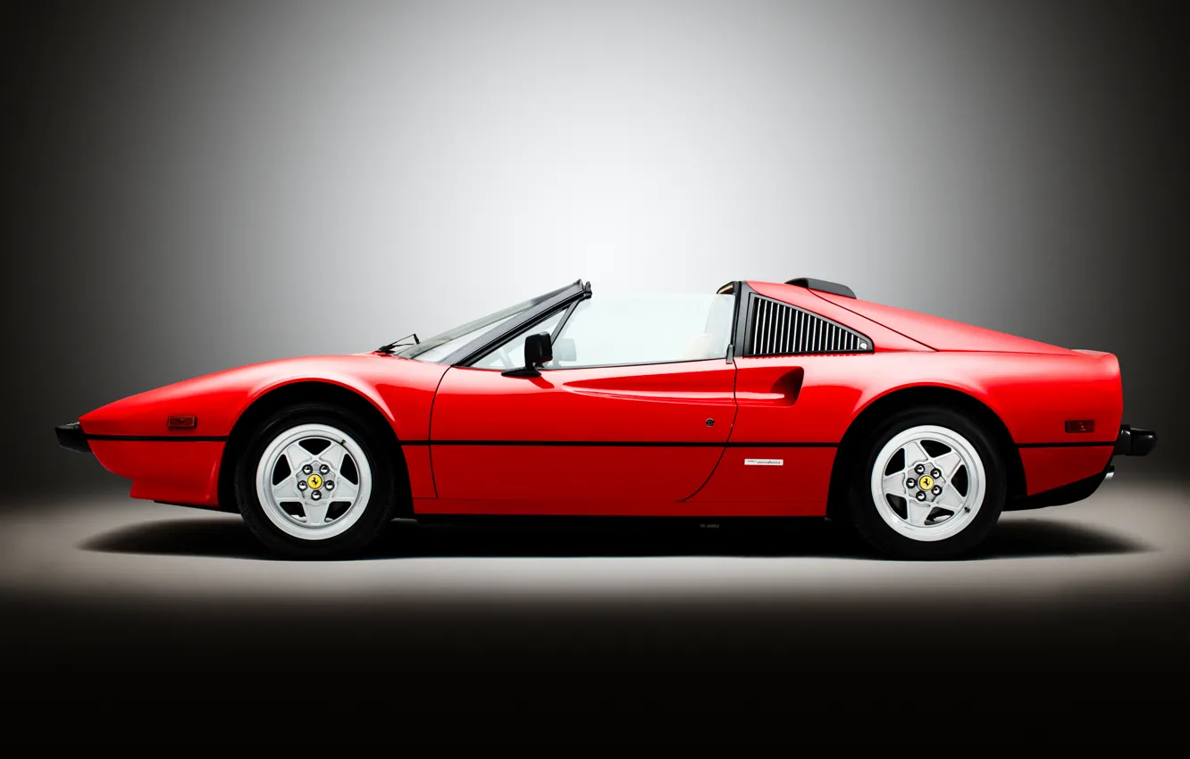 Photo wallpaper red, Ferrari, Ferrari, supercar, Quattrovalvole, us-spec, 308 GTS