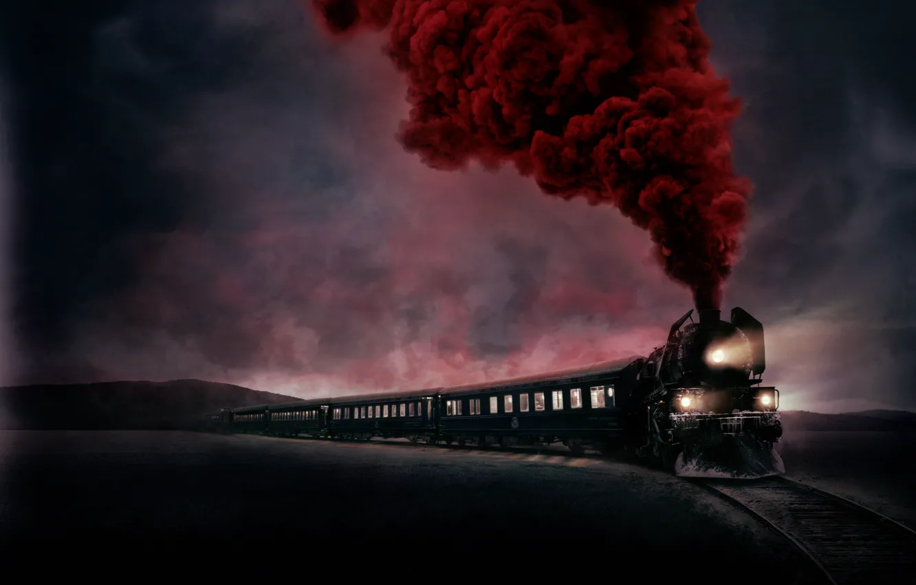 Photo wallpaper Train, Movie, Murder On The Orient Express