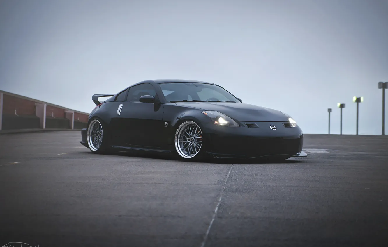 Photo wallpaper Nissan, Nissan, 350z, Tuning, nismo, Stance