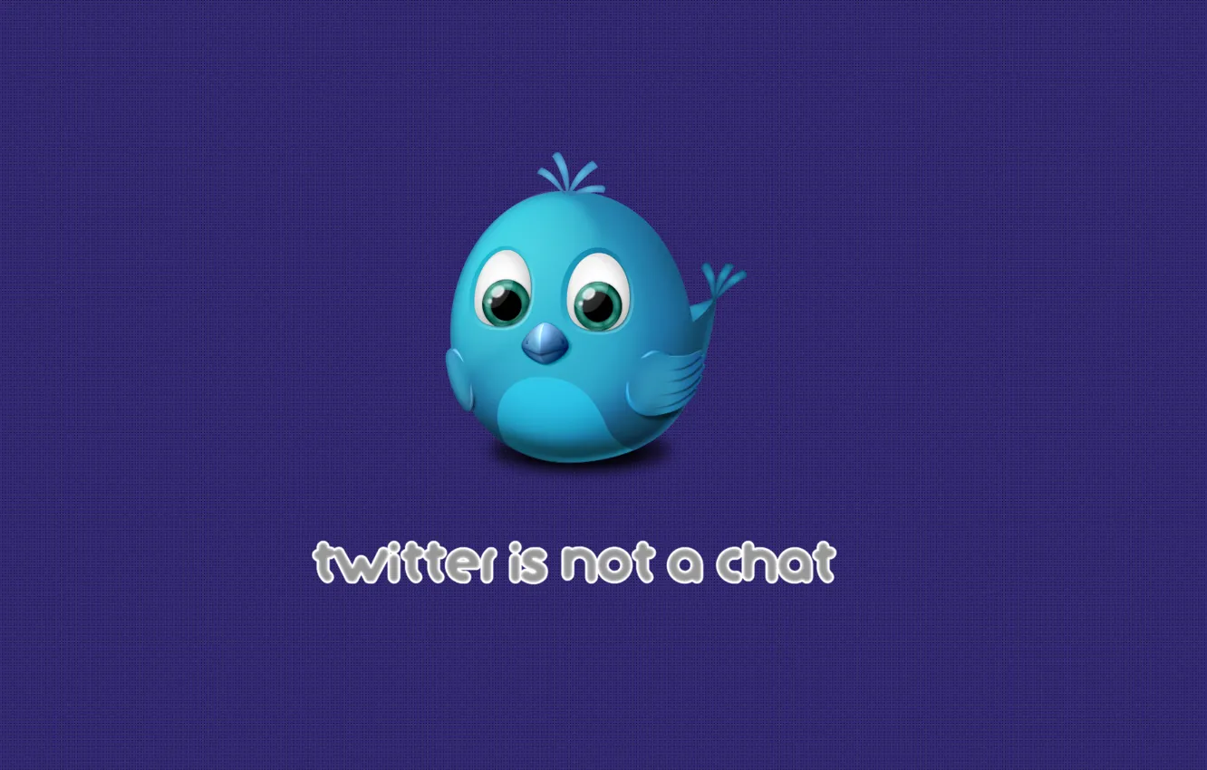 Photo wallpaper background, texture, logo, bird, twitter, chat