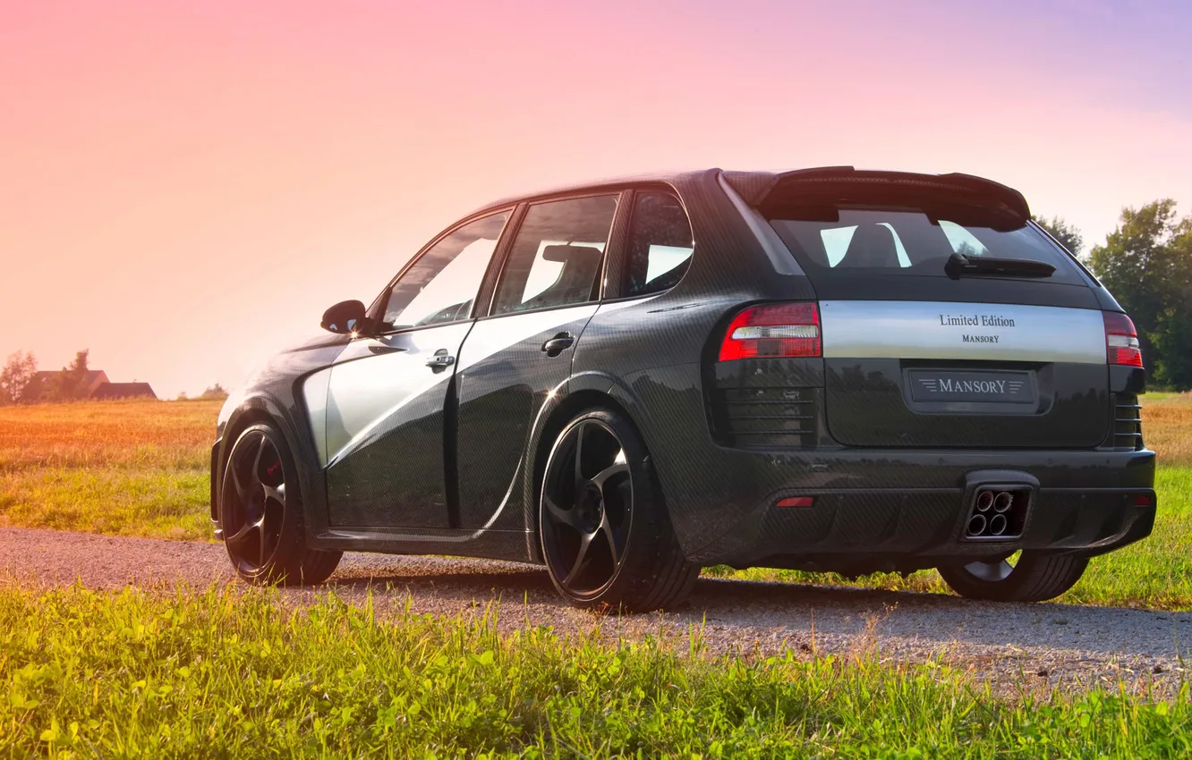 Photo wallpaper tuning, Porsche, carbon, Porsche, Cayenne, Cayenne, Mansory, carbon body