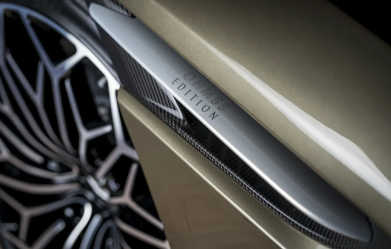 Photo wallpaper Aston Martin, DBS, wheel, Superleggera, 2019, OHMSS, OHMSS Edition