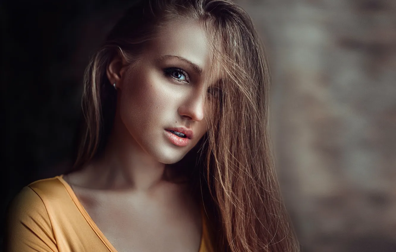 Photo wallpaper hair, portrait, Russia, Innocence