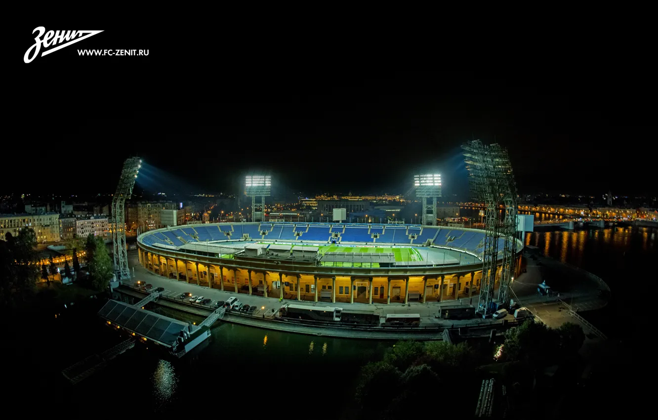 Photo wallpaper Zenit, Football, Stadium