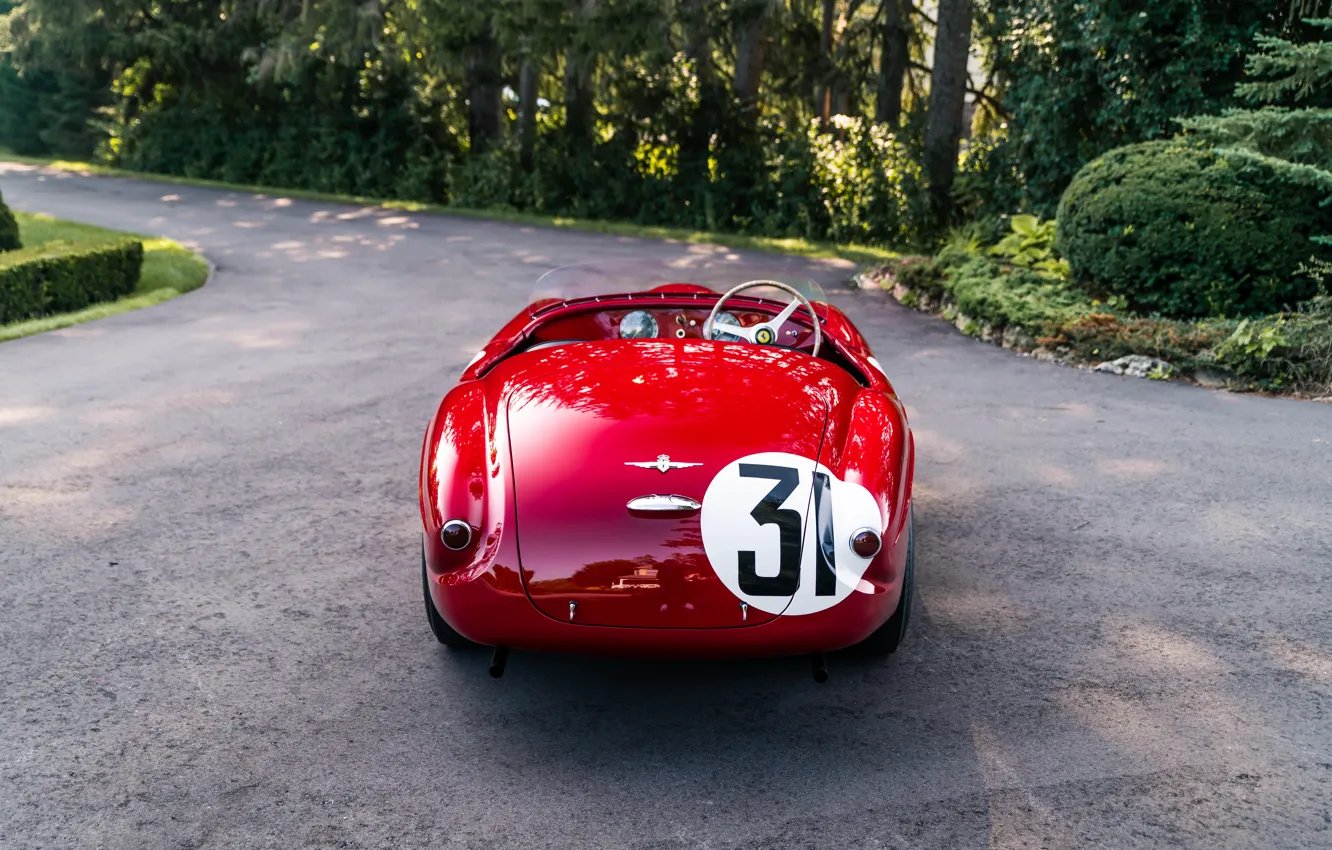 Photo wallpaper Ferrari, 212, 1951, Rear, Ferrari 212 Export Barchetta