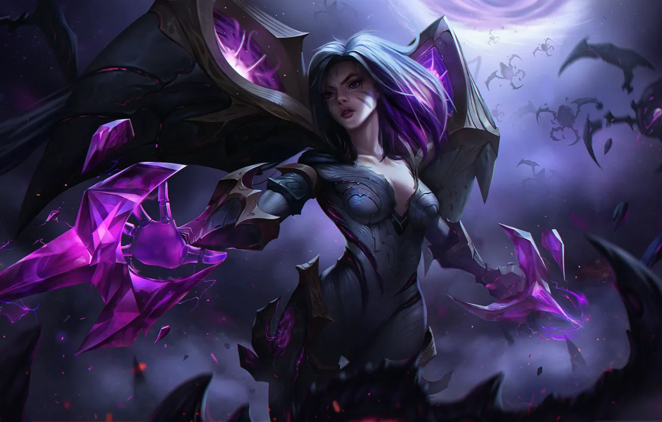 Photo wallpaper night, magic, the game, beetle, armor, game, magic, armor