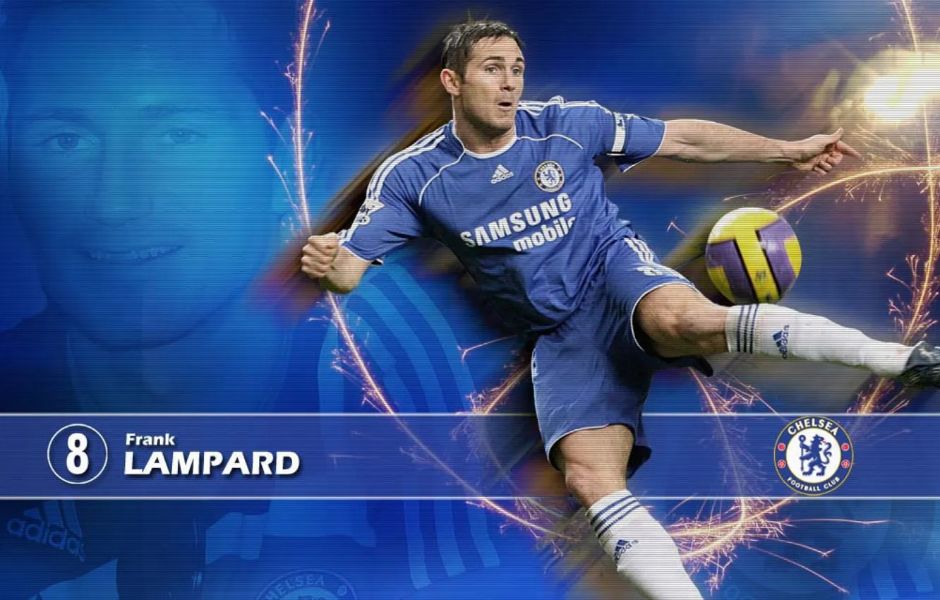 Photo wallpaper wallpaper, sport, stadium, football, Frank Lampard, player, Chelsea FC