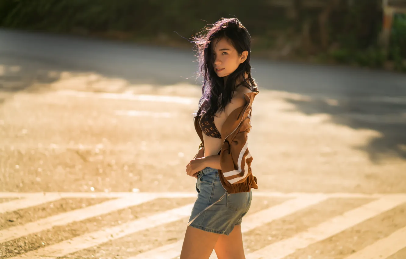 Photo wallpaper China, girl, sexy, girls, woman, model, asian, cute