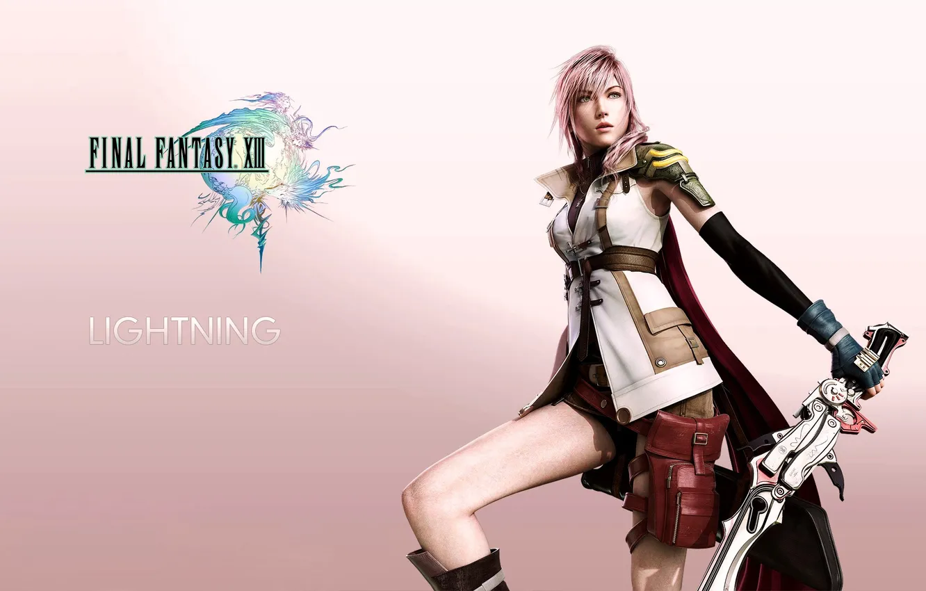 Photo wallpaper Lightning, Final Fantasy XIII, Lightning, final fantasy 13, El Si