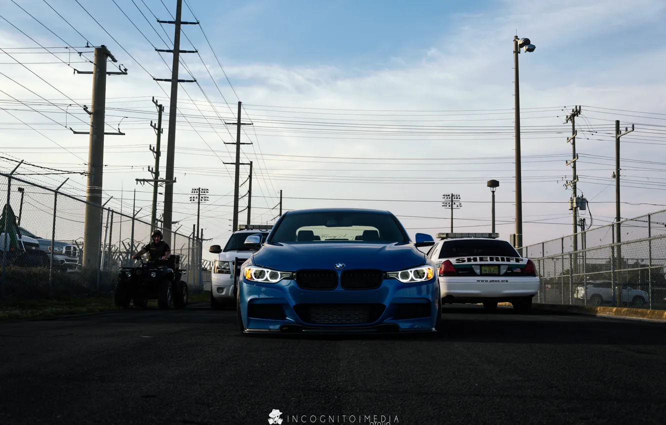 Photo wallpaper BMW, Stance