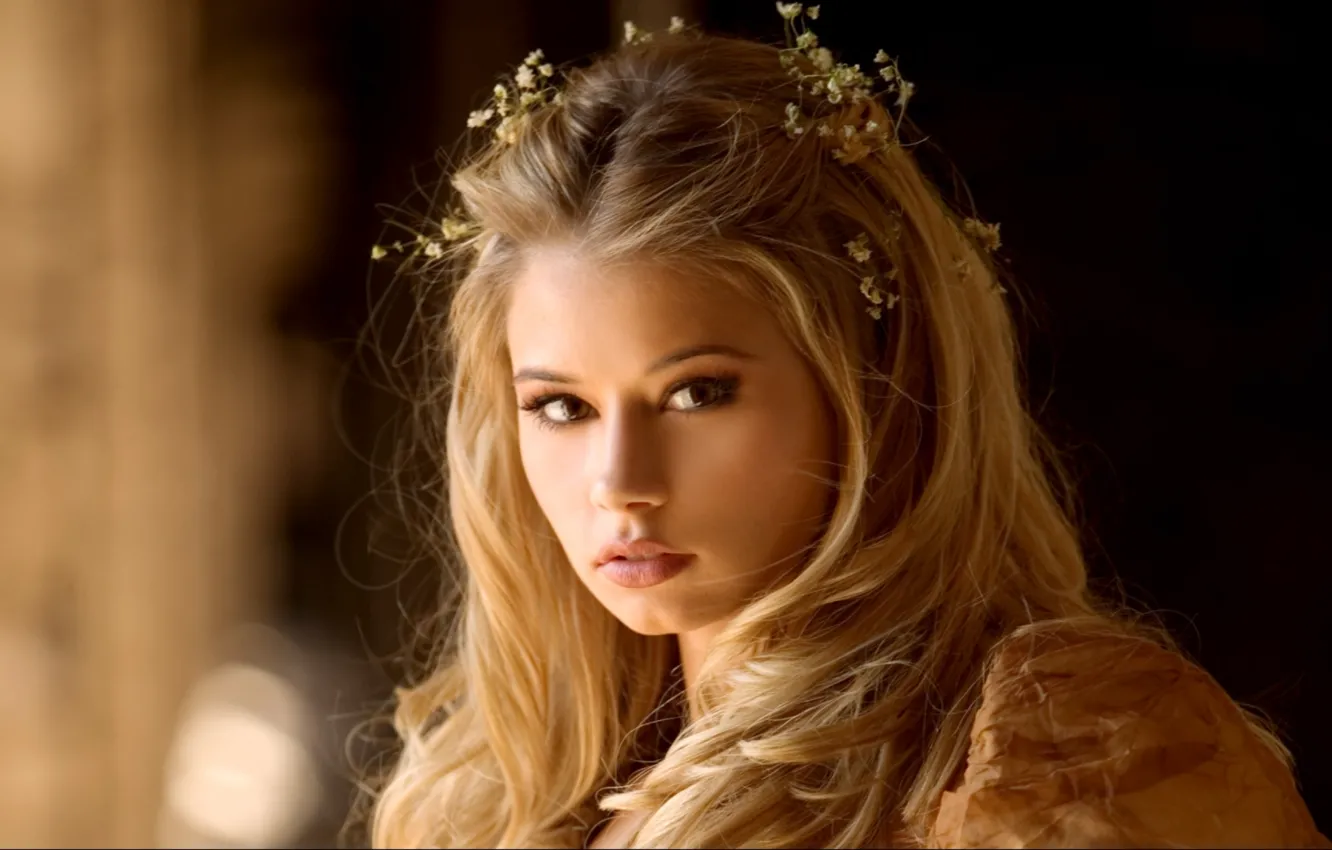 Photo wallpaper girl, blond, princess, Diva, Jannah Burnham