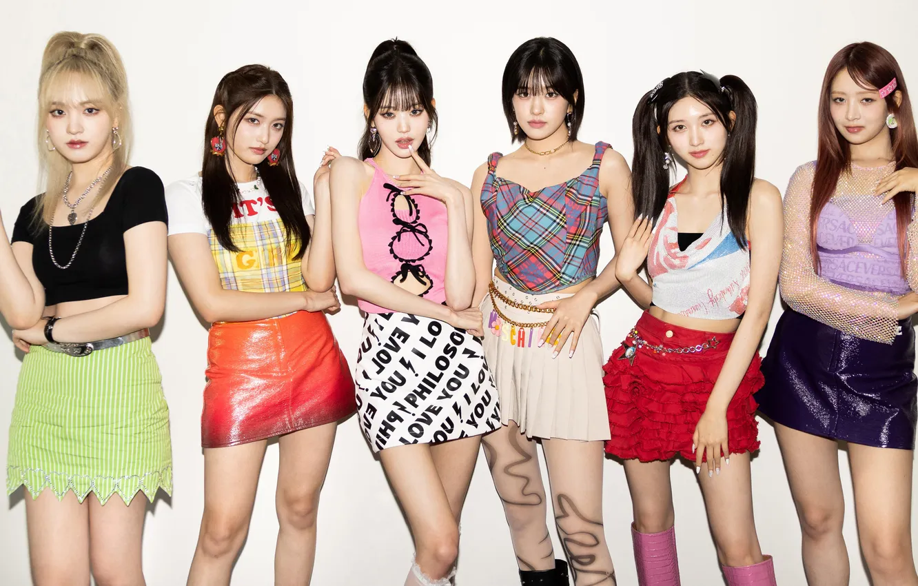 Photo wallpaper Music, Rei, Liz, Jang Wonyoung, Leeseo, An Yujin, IVE K-Pop, Gaeul