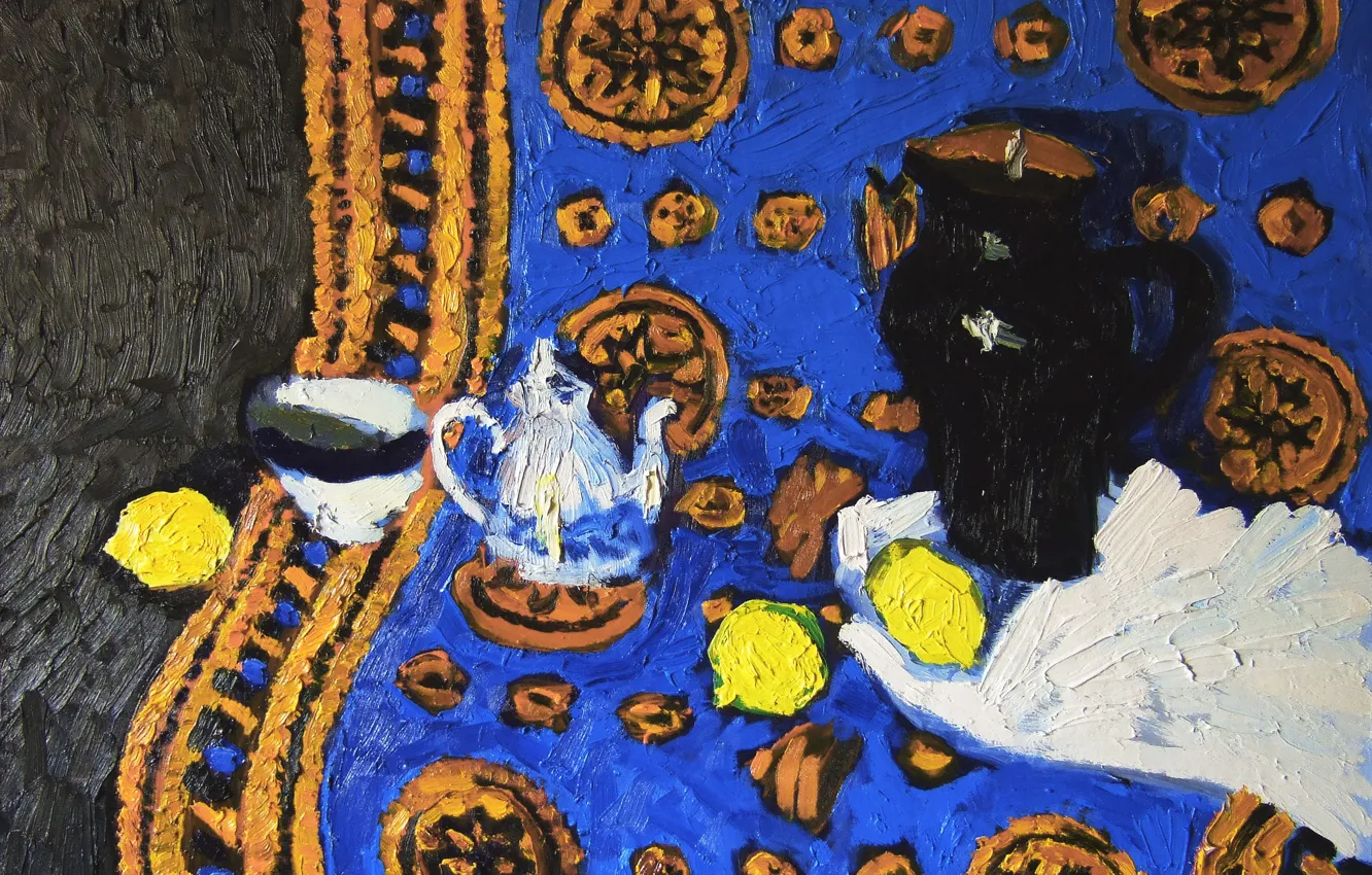 Photo wallpaper 2008, kettle, pitcher, still life, kisochka, The petyaev, three Eamon
