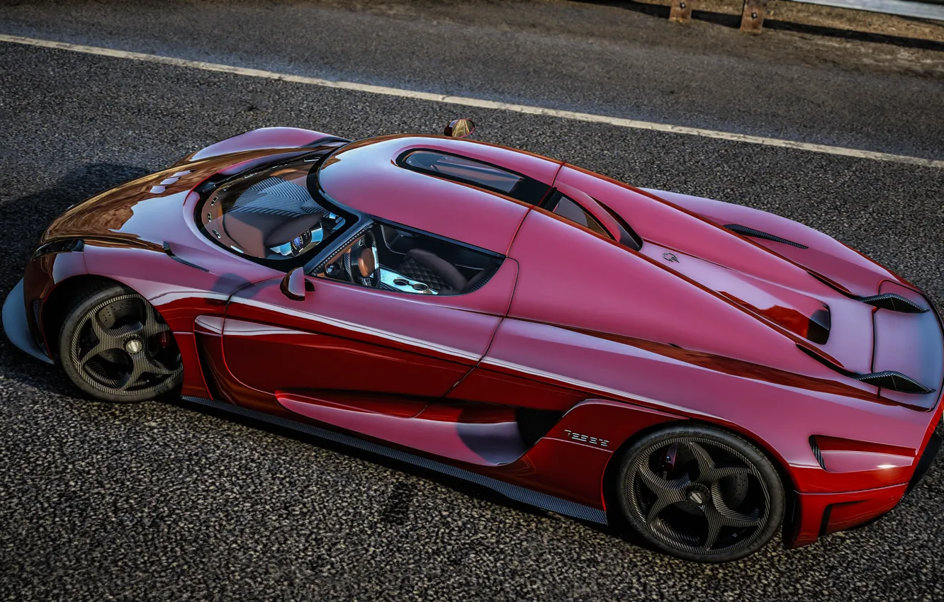 Photo wallpaper supercar, Grand Theft Auto V, Koenigsegg Regera