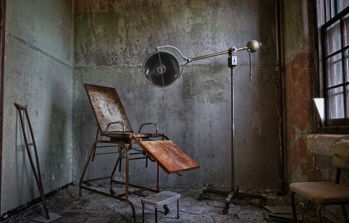 Photo wallpaper chair, hospital, office