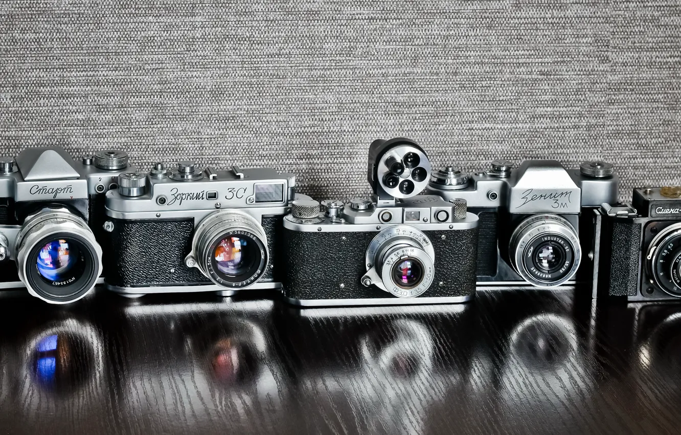 Photo wallpaper background, camera, Zenit, start, Keen, change