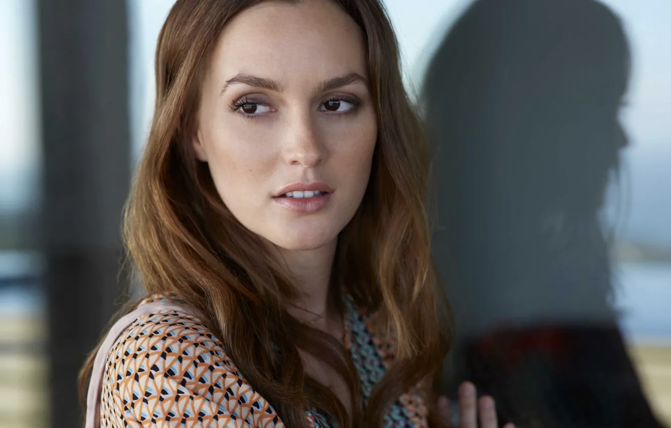 Photo wallpaper look, portrait, Leighton Meester