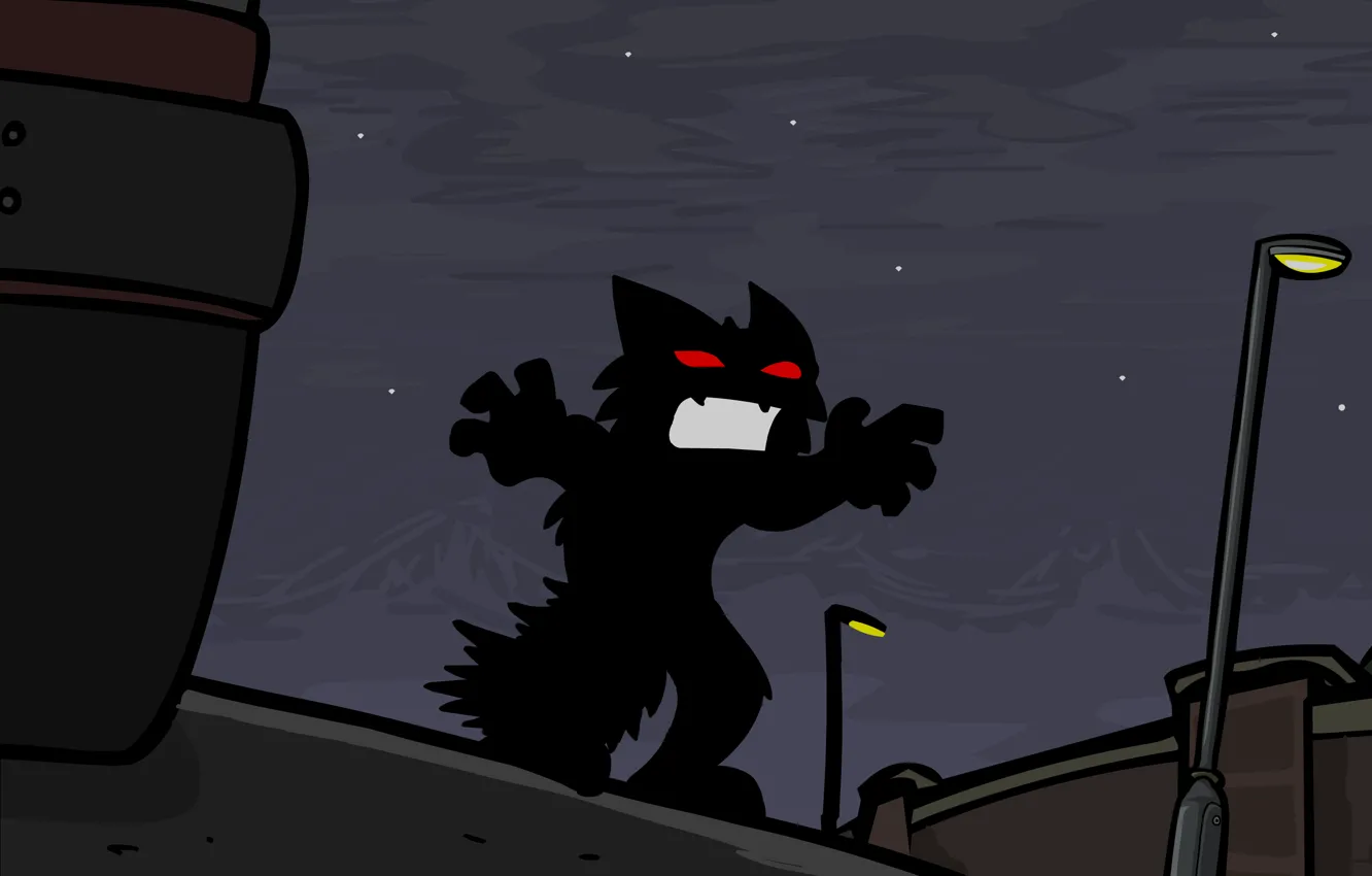 Photo wallpaper raccoon, cerberus, rockoons, Milo