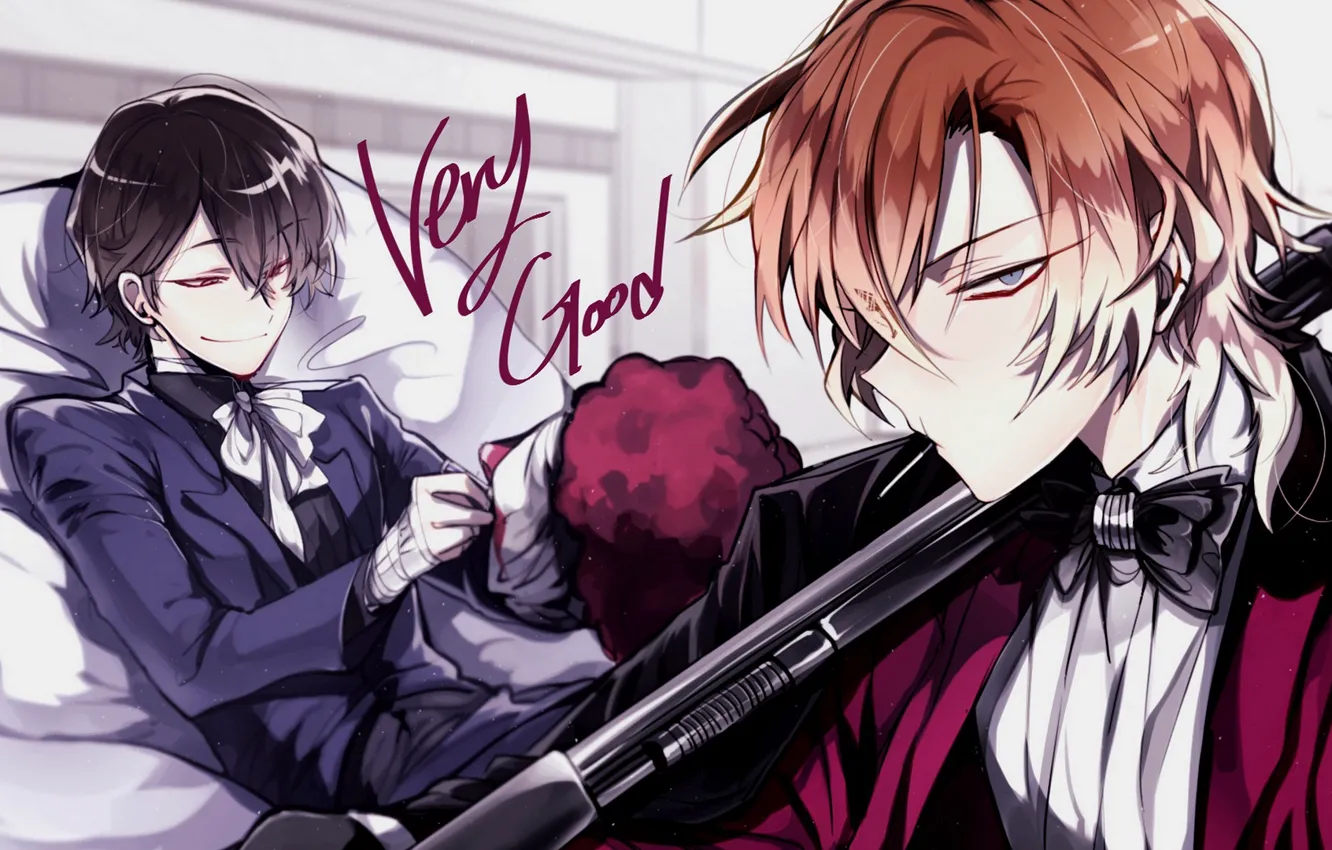 Photo wallpaper guy, mafia, Bungou Stray Dogs, Stray Dogs: A Literary Genius