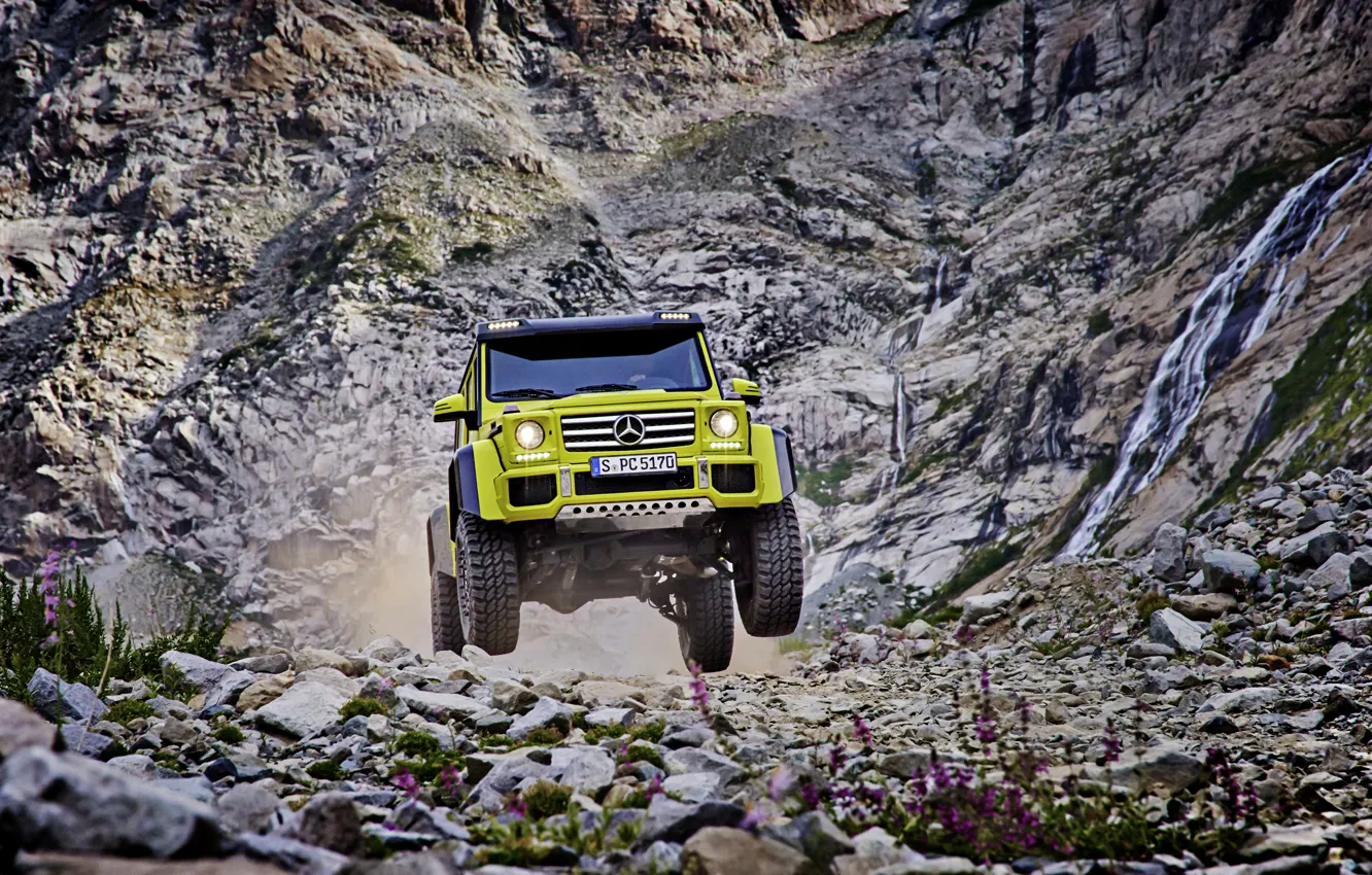 Photo wallpaper Mercedes, G500, Gelandwagen