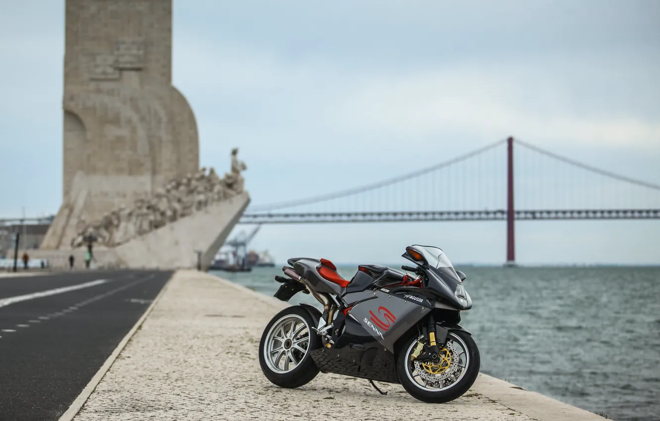 Photo wallpaper grey, mv agusta, f4 senna