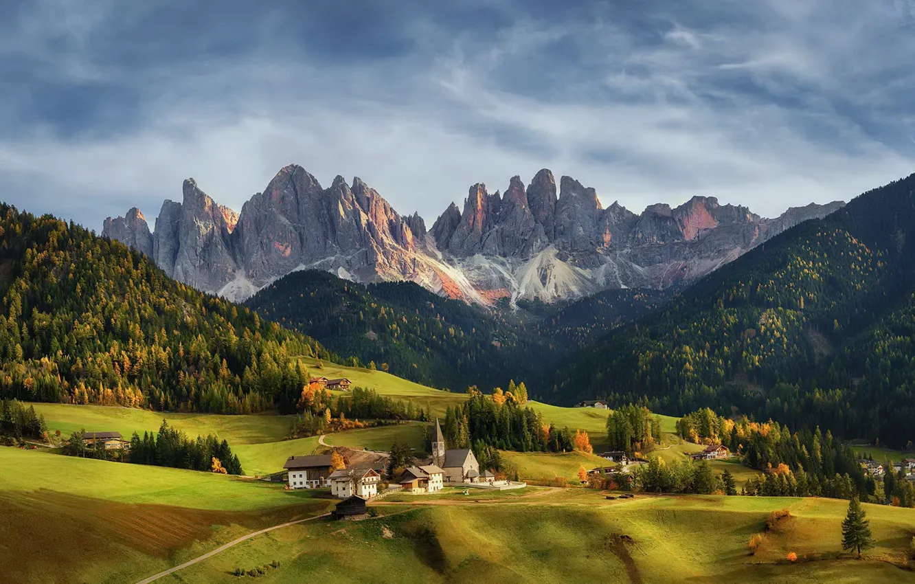 Photo wallpaper Italy, Trentino-Alto Adige, Bolzano