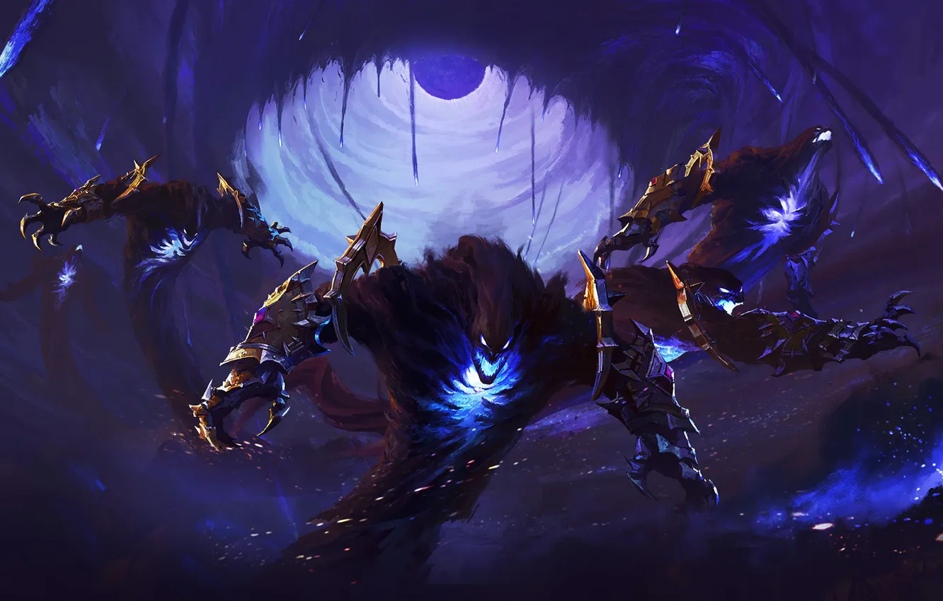 Photo wallpaper Blizzard Art, void lords, World of Warcraft Midnight