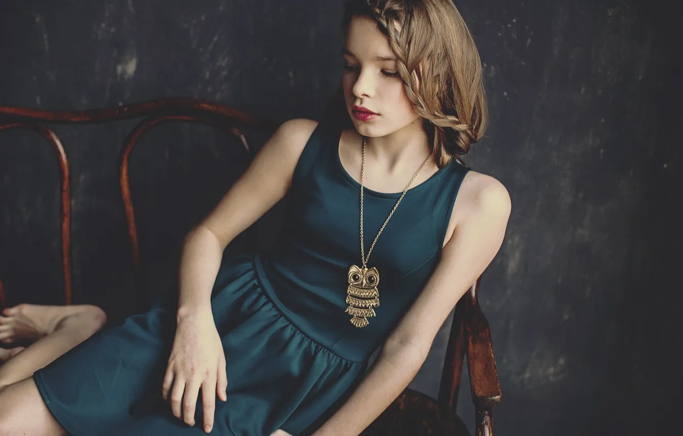 Photo wallpaper mood, portrait, girl