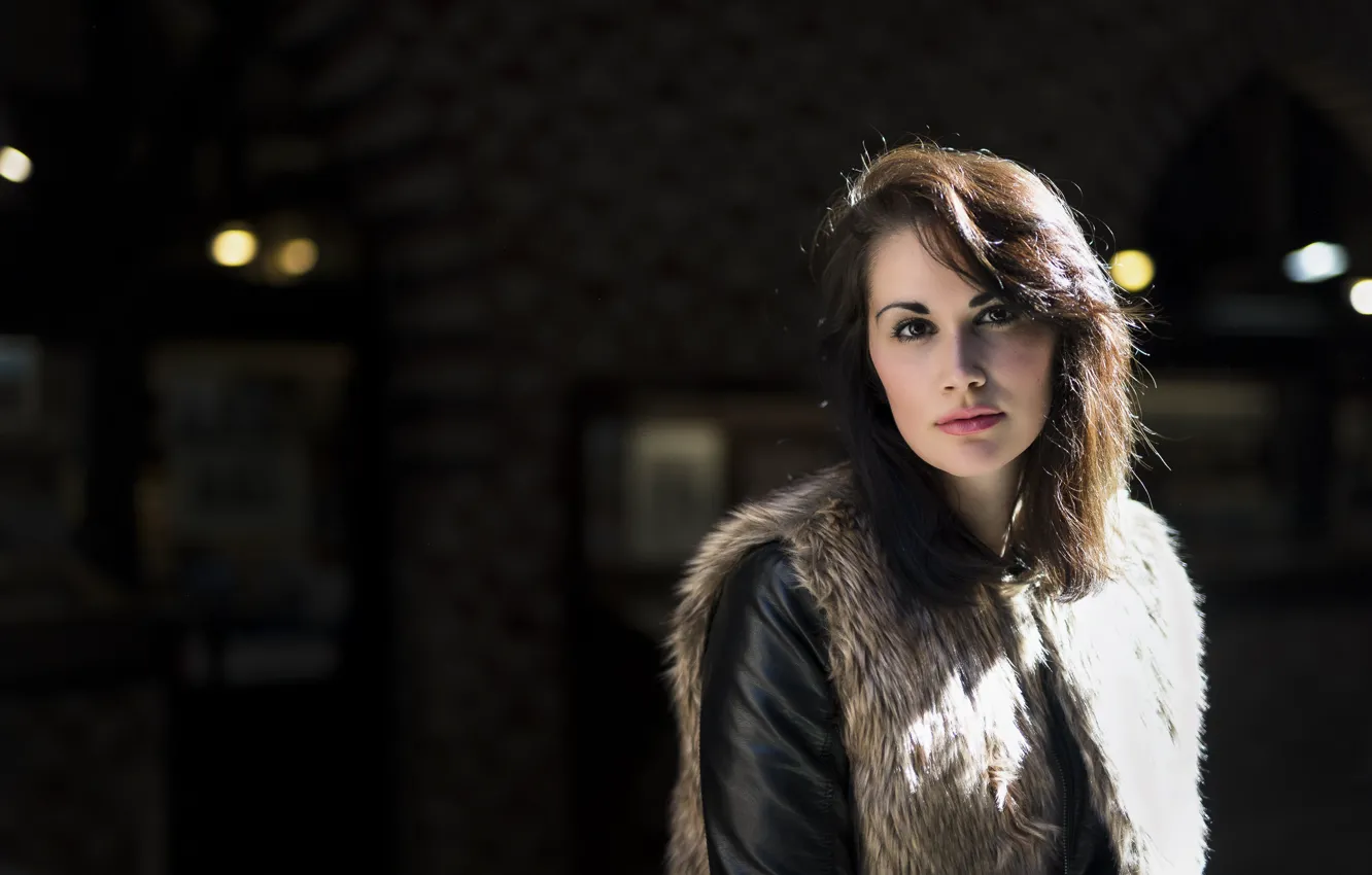 Photo wallpaper look, model, beauty, Martina
