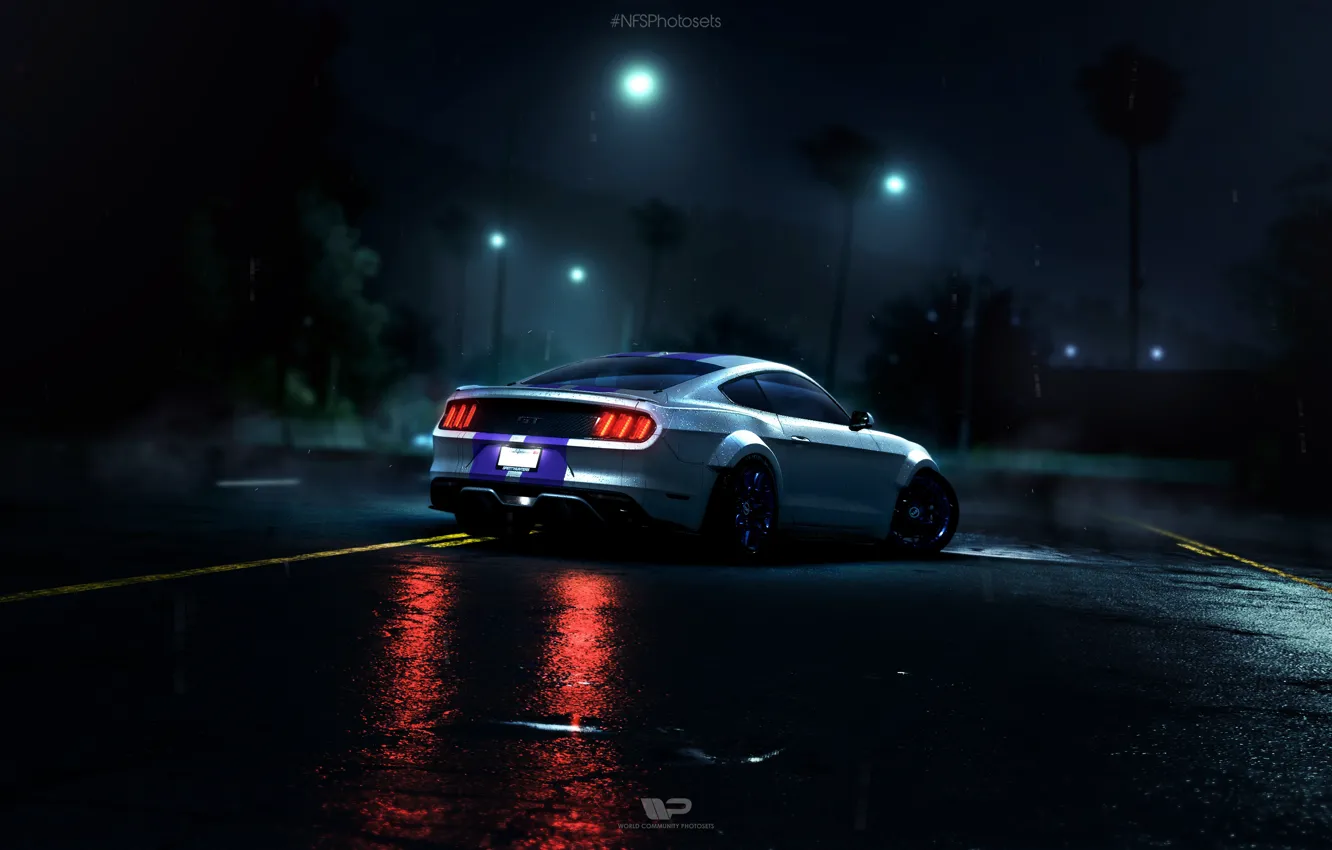 Photo wallpaper Ford, mustang, NFS, NFSPhotosets, Need For Speed 2015
