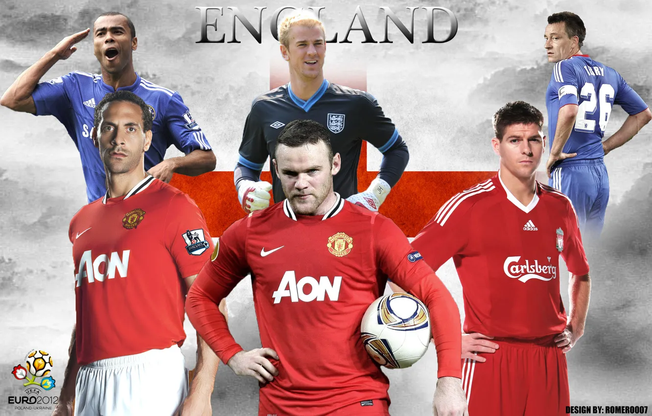Photo wallpaper football, England, Sport, Chelsea, Manchester United