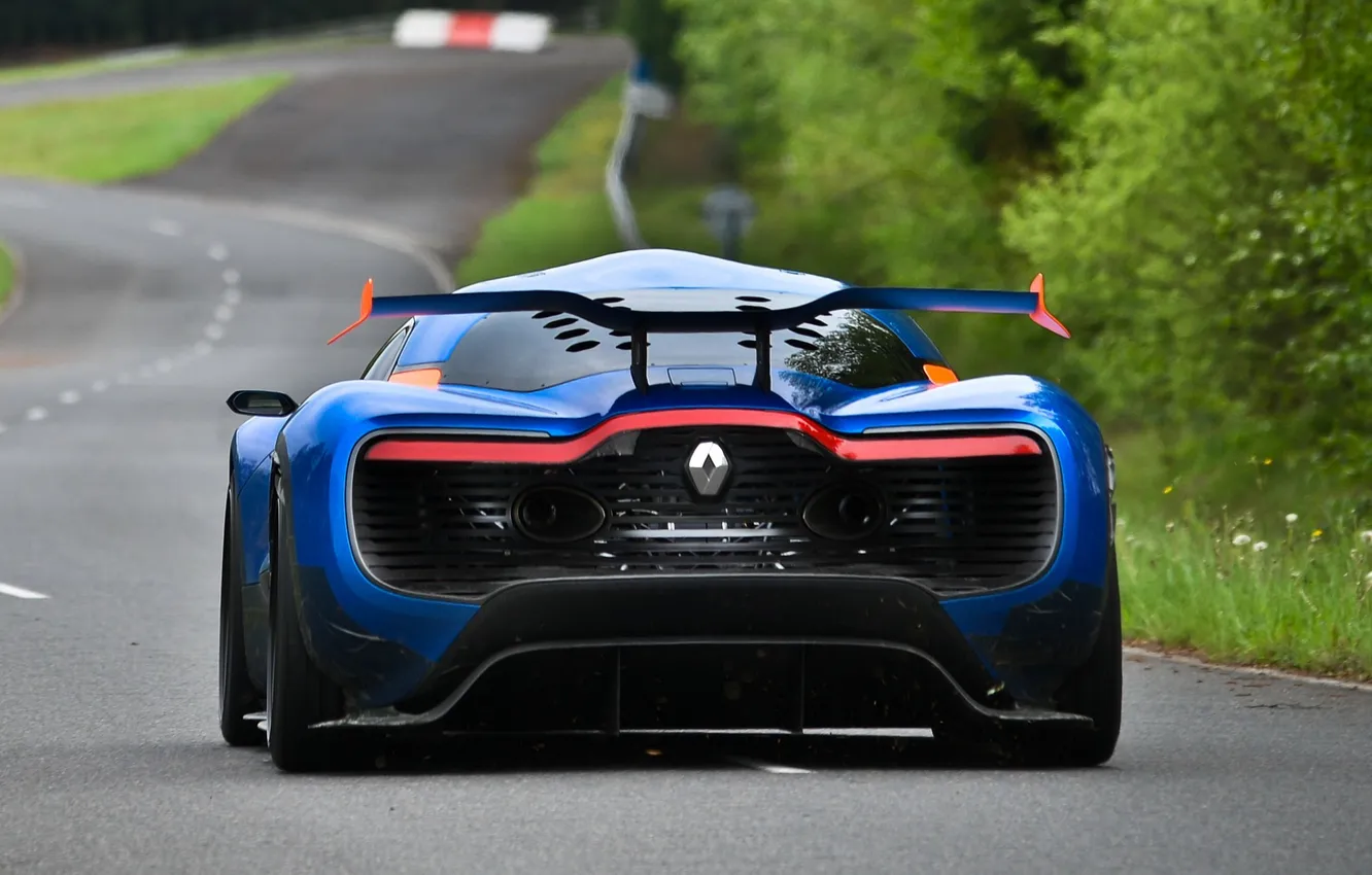 Photo wallpaper Concept, the concept, Renault, rear view, back, Alpine, A110-50