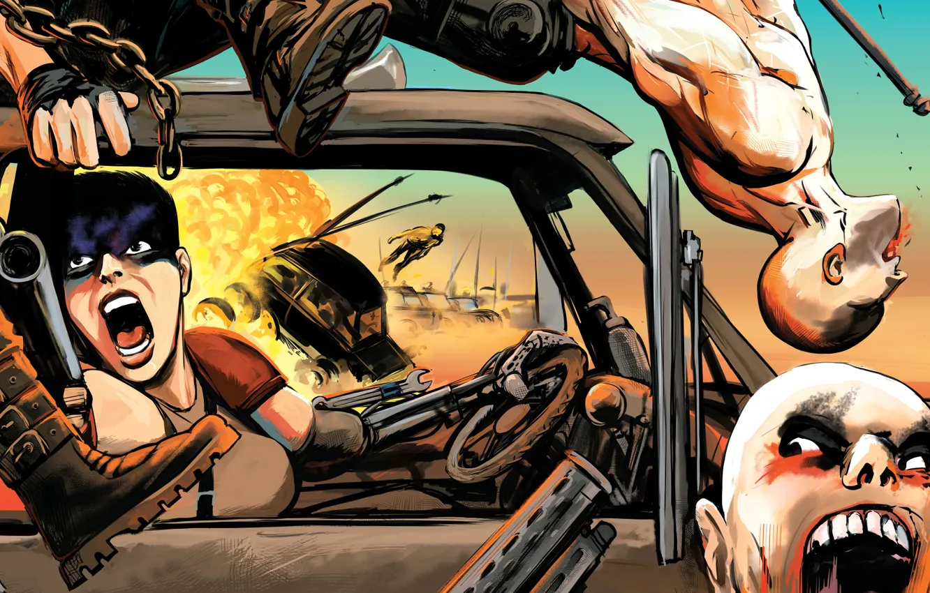 Photo wallpaper Mad Max, Fury Road, Mad Max: fury Road