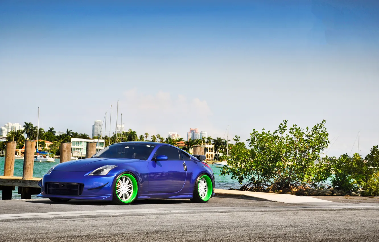 Photo wallpaper Nissan, Forged, ISS, 350Z