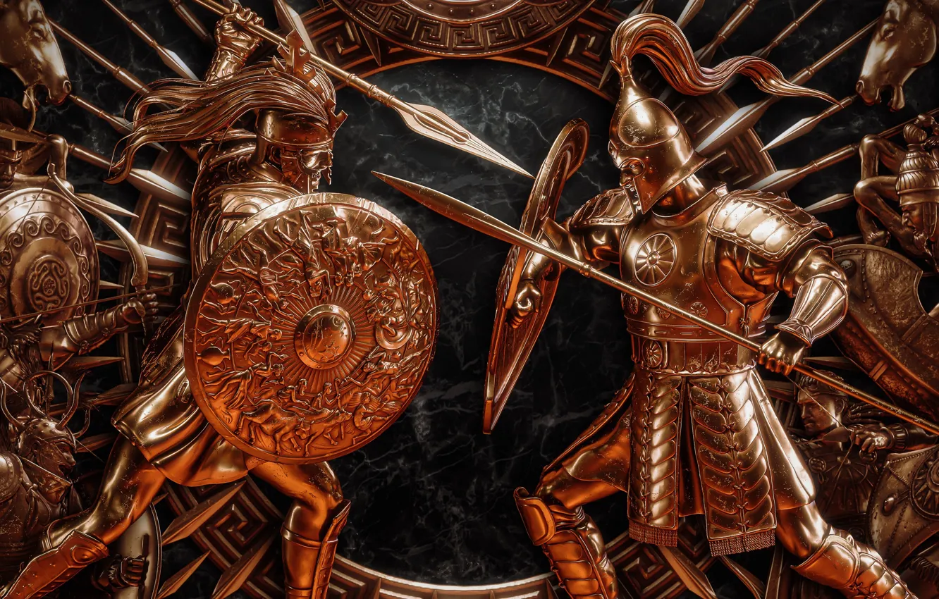 Photo wallpaper the game, game, strategy, Sega, The Creative Assembly, Strategy, Total War Saga Troy